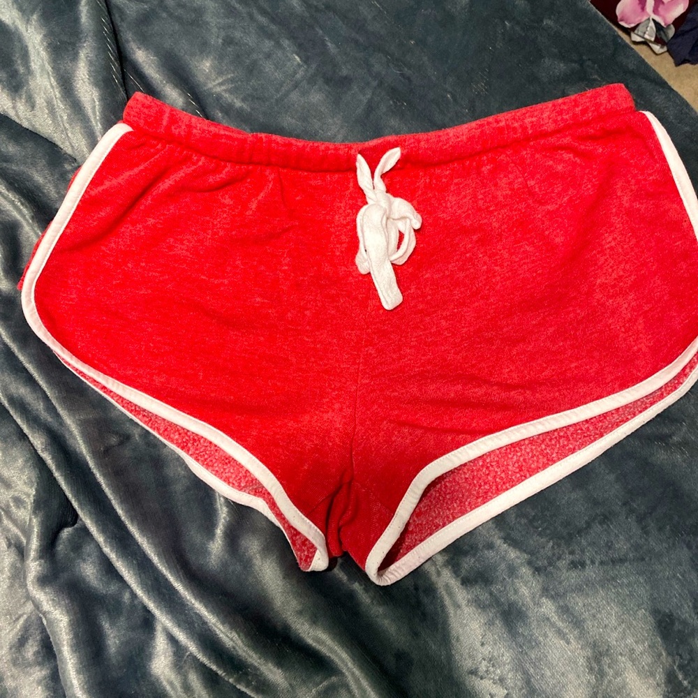 Red shorts